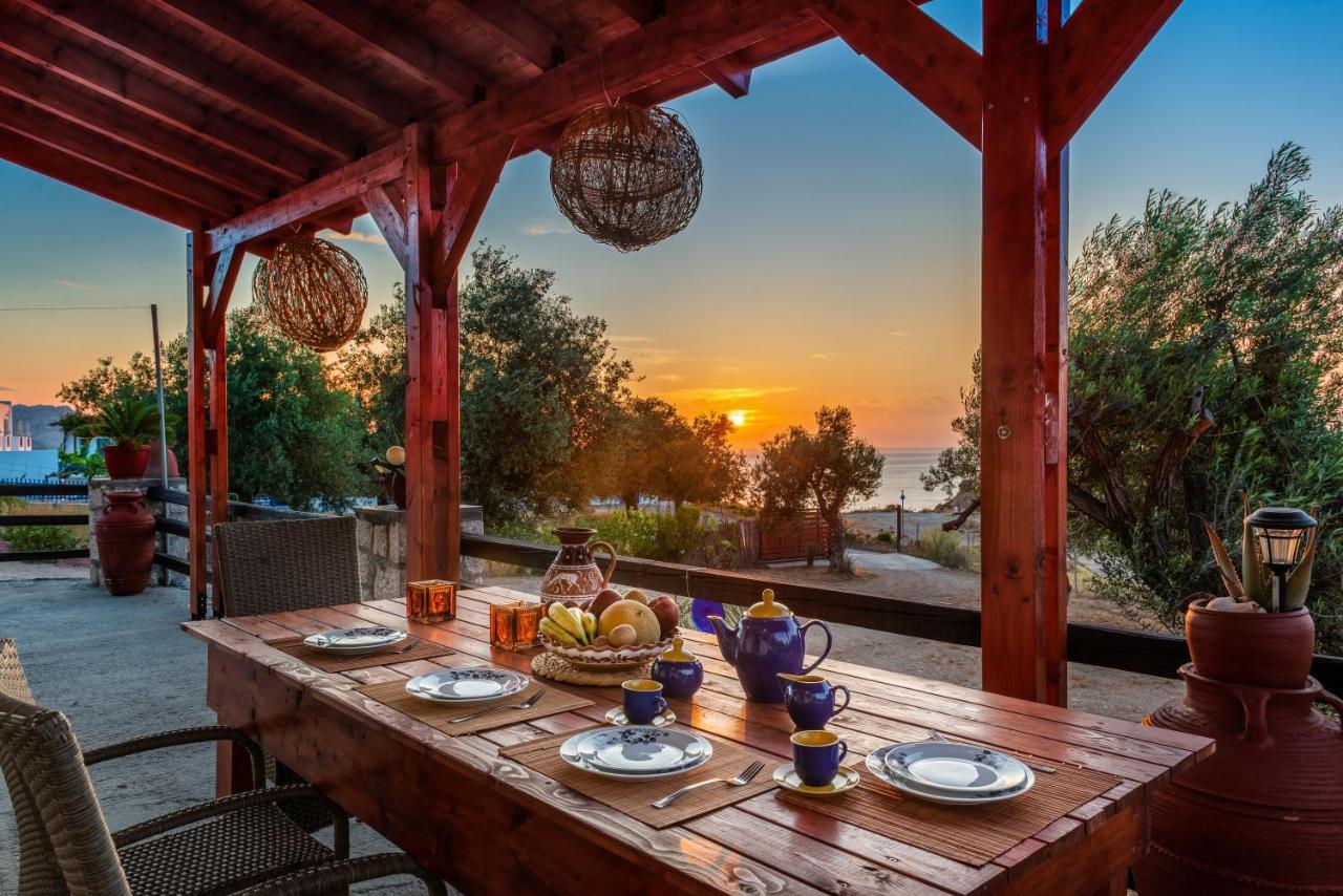 Blue Bay Villas , Ground Floor Archangelos  Ngoại thất bức ảnh